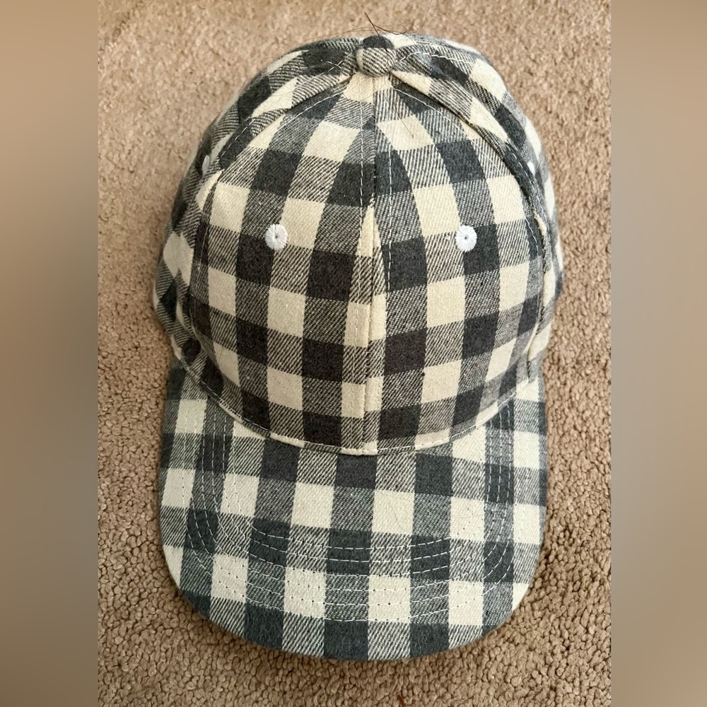 NWOT Cocus Pocus Buffalo Check Baseball Cap